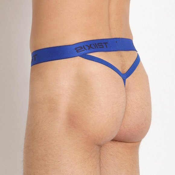 NWT 2(x)ist mens Essential Cotton 2 Pack Y-Back Thong - Size Small - Picture 2 of 4